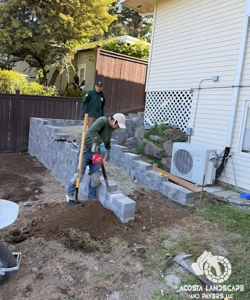 Full Perimeter Fence Replacement & Paver Access Ramp in Shoreline 